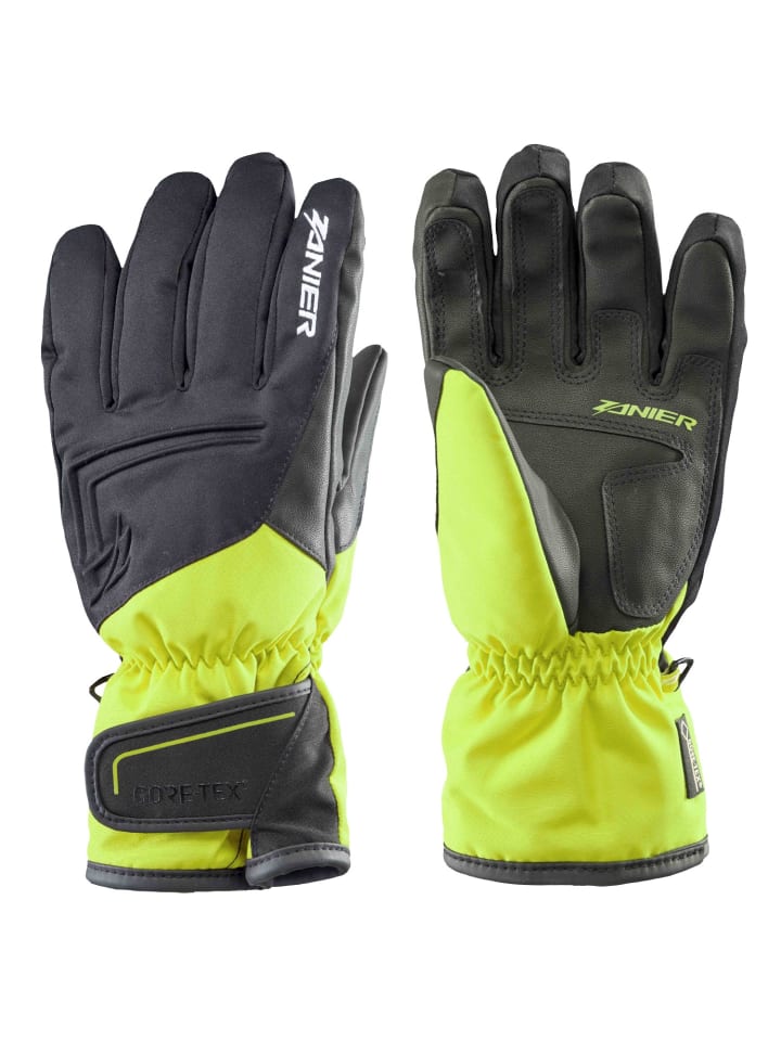 GTX Ski-Handschuhe Gore-Tex Membran in grün