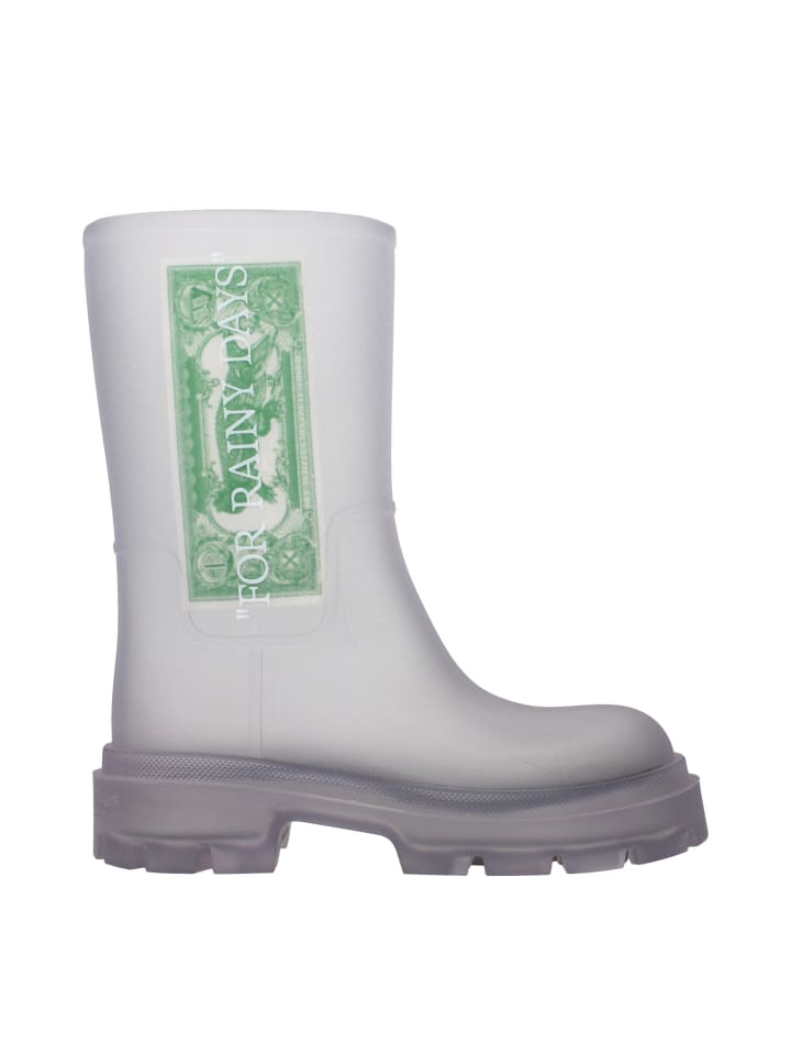 Transparent PVC Knöchel Stiefel