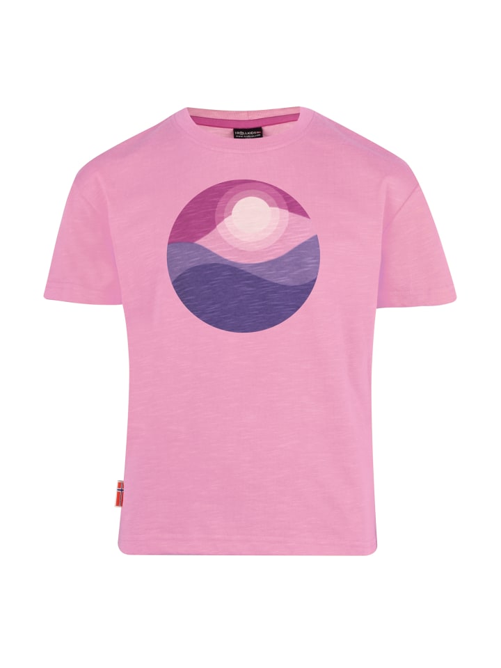 Funktionsshirt Halsafjord in wild rose