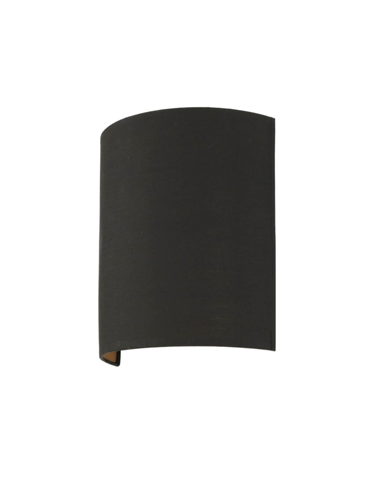 Wandlampe (B)20 x (H)23 cm in Weiß Schwarz Gold