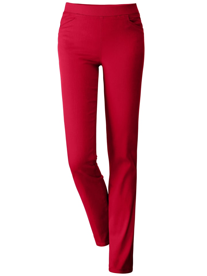 Jeans in rot