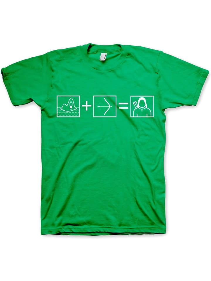 T-Shirt in Grün