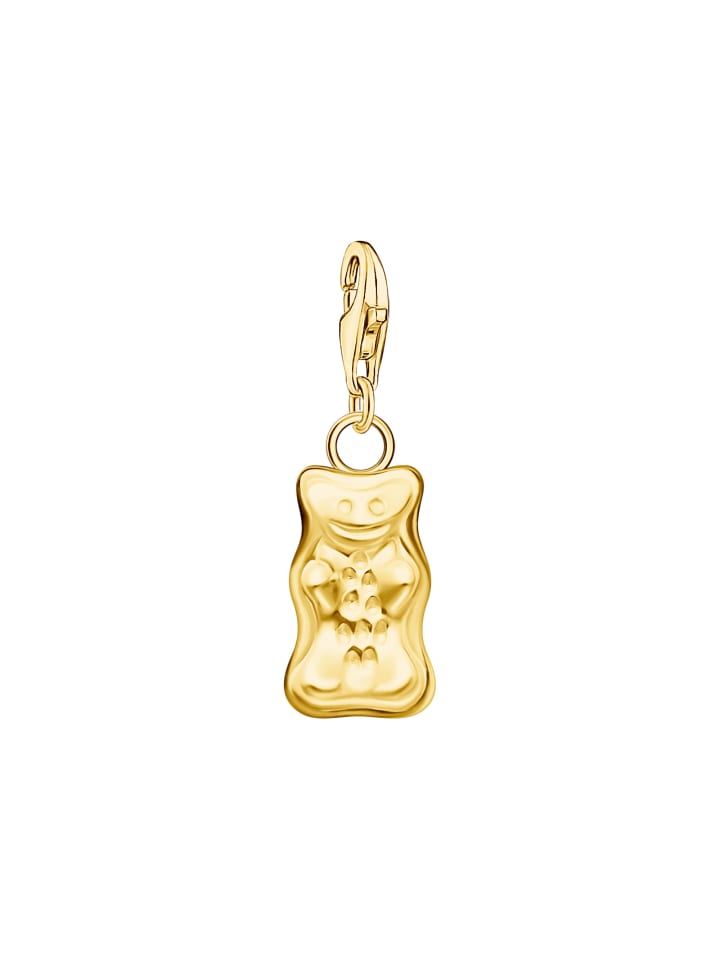 Charm-Anhänger Haribo Goldbär in gold