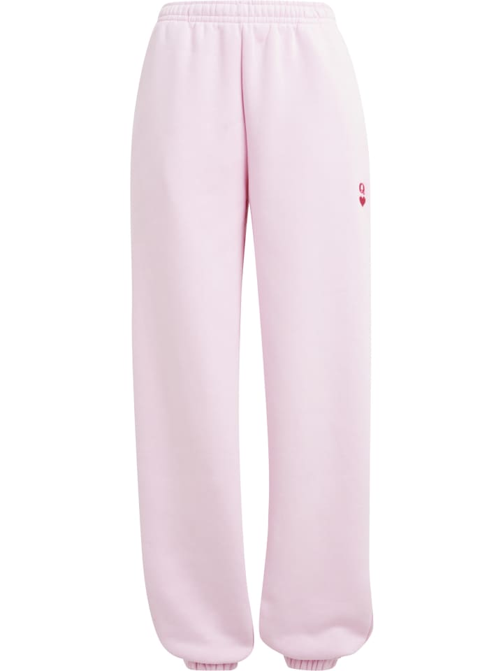 Trousers - Sweat in softpink