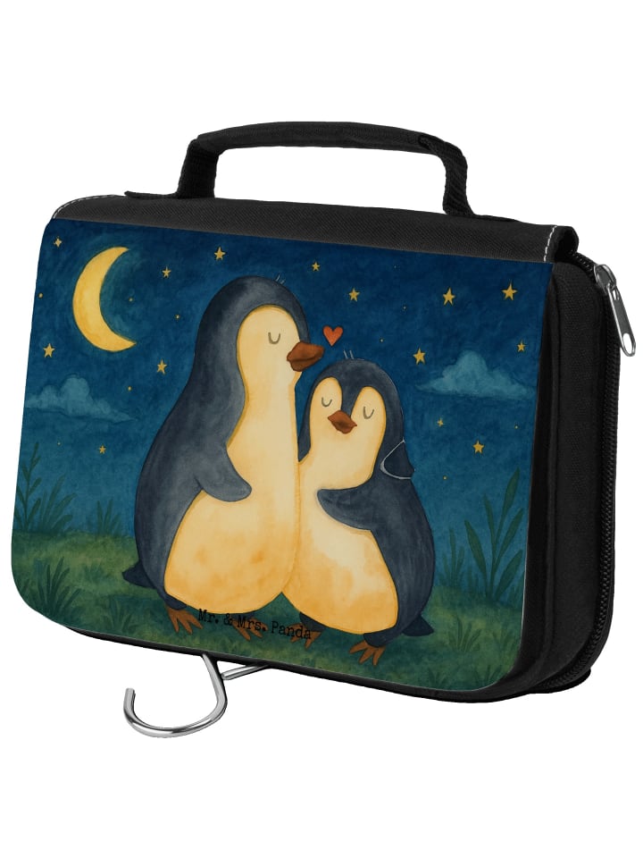 Kosmetiktasche Pinguine Einschlafen Design ohne... in Weiß