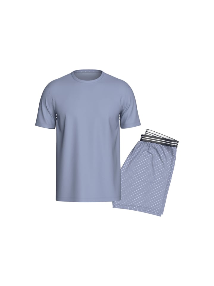 Pyjama Set IM1511N7300 in hellblau