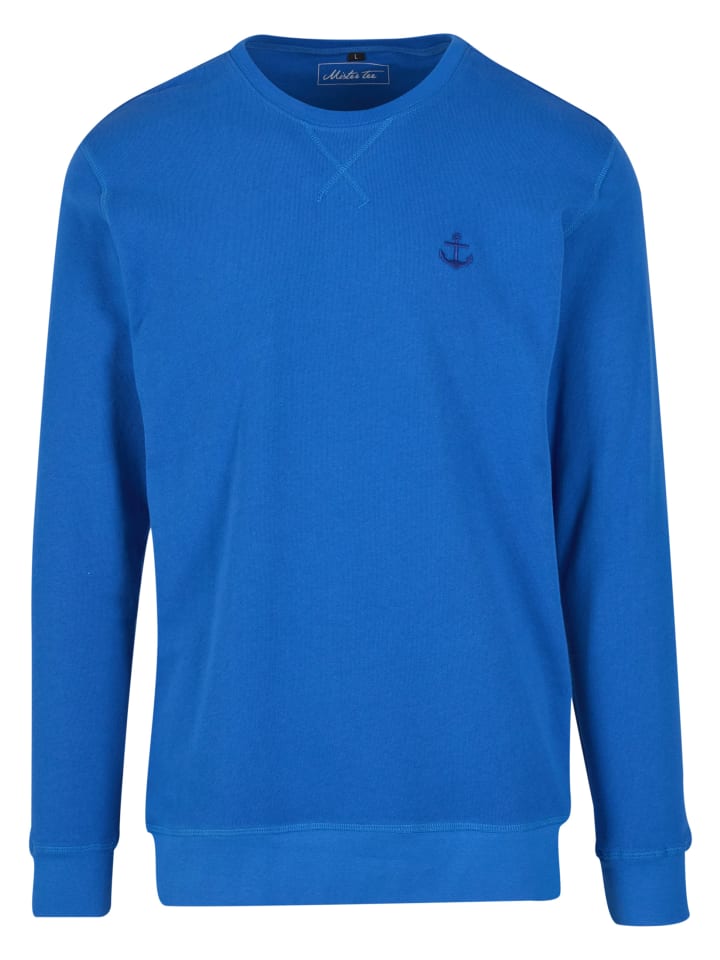 Sweater in cobalt blue