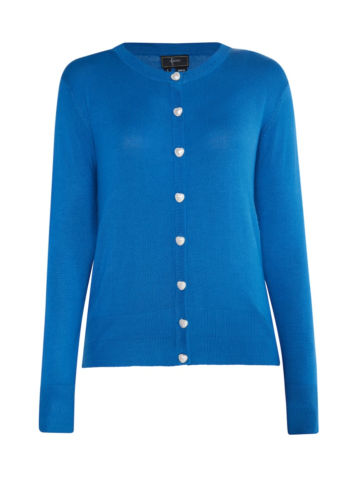 Damen Strick Cardigan in Blau