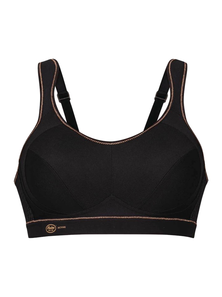 Sport-BH Extreme control in Schwarz/Gold