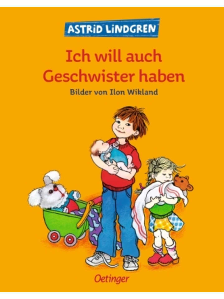 Buch - Ich will auch Geschwister haben