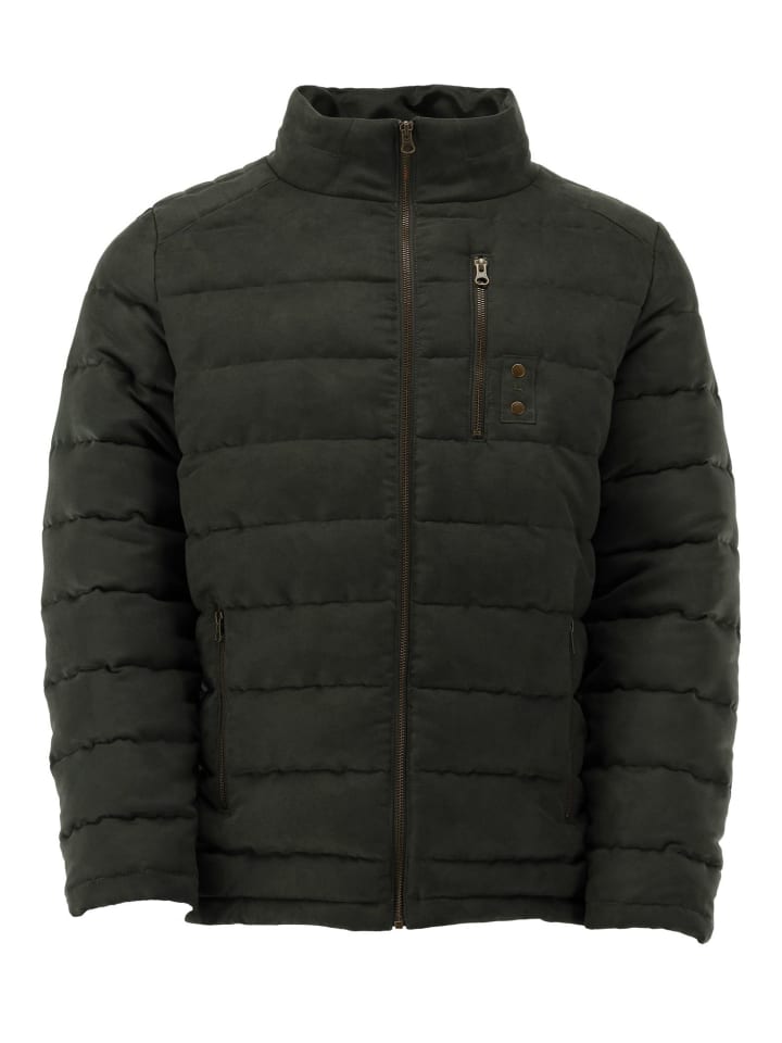 Steppjacke Flisa in dunkelgrün