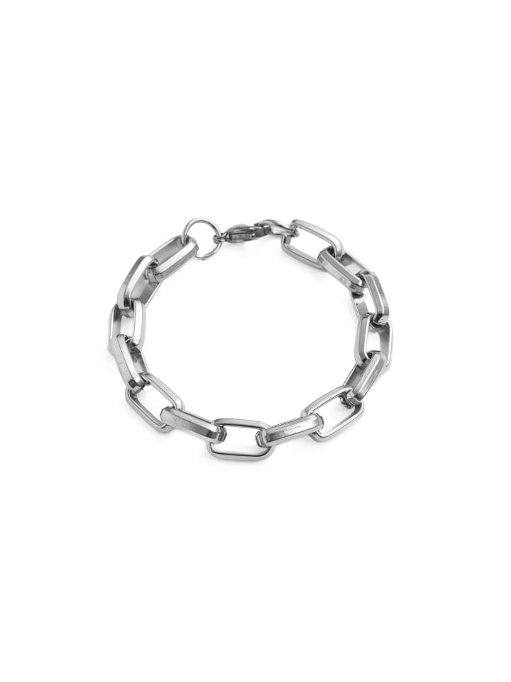 Luxenter rhodium-plated bracelet - Hexlo