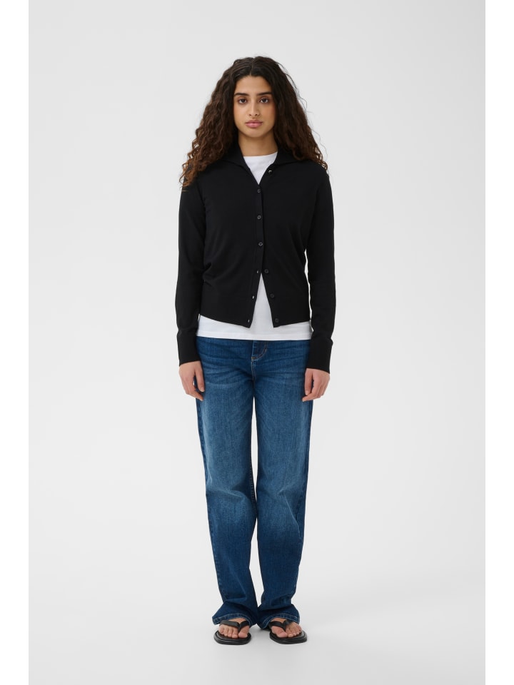 Langarm MIKOIW Classic fit in Black