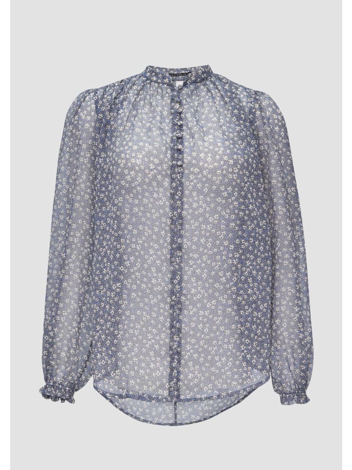 Bluse in 96A3_anthrazit