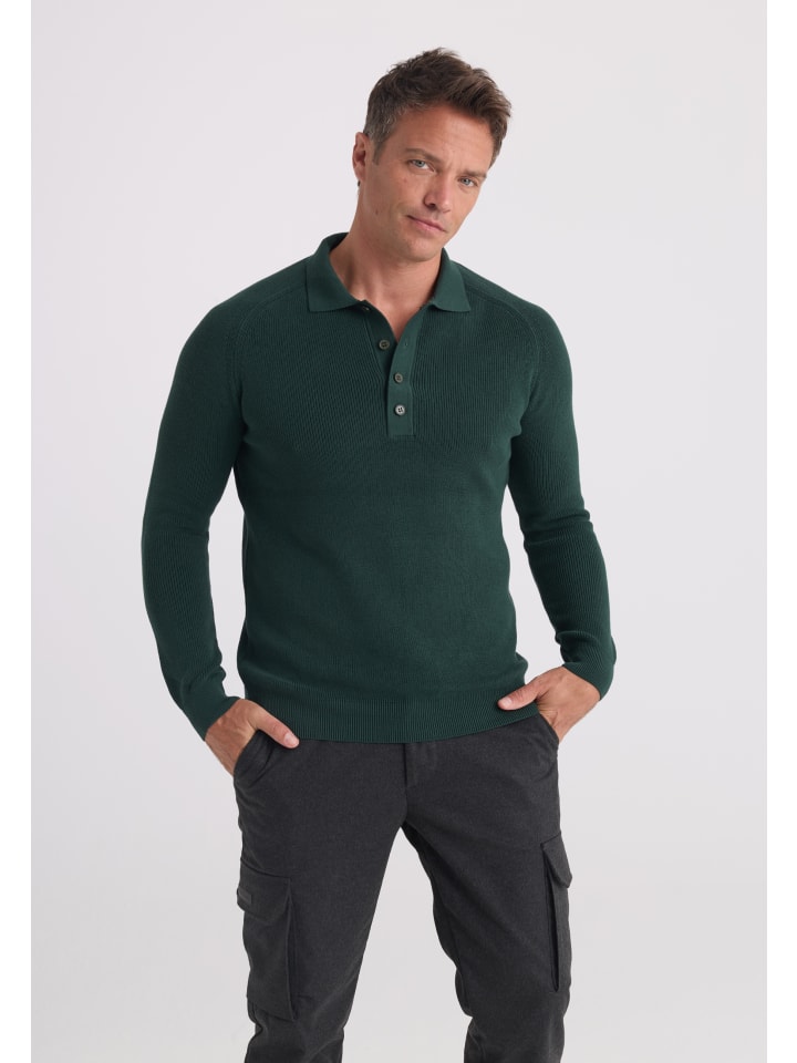 Pullover in Dunkelgrün