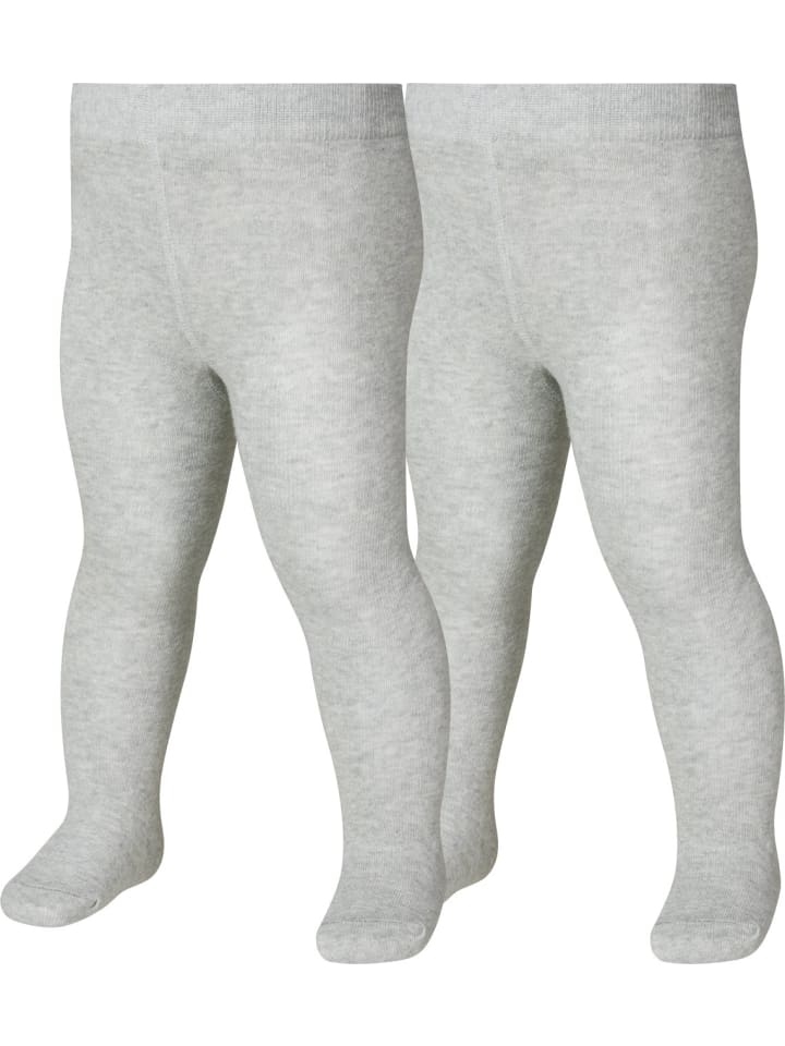 Strumpfhose "Thermo-Strumpfhose uni Doppelpack" in Grau