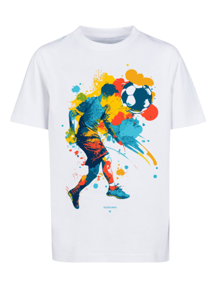 F4NT4STIC T-Shirt Fußballer bunt in kaufen | günstig weiß limango