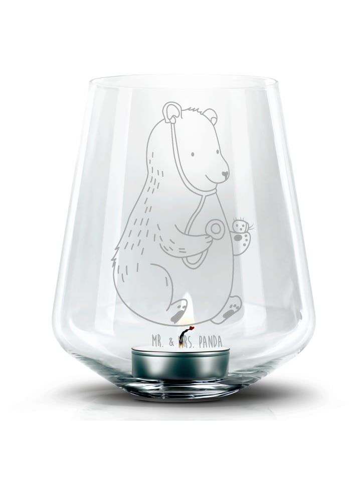 Laterne Bär Arzt ohne Spruch in Transparent