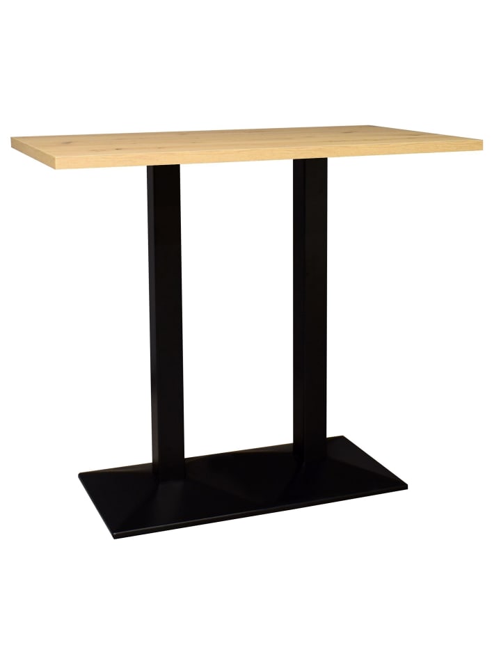 BARTISCH Efthimia 120x70x75 schwarz matt/asteiche