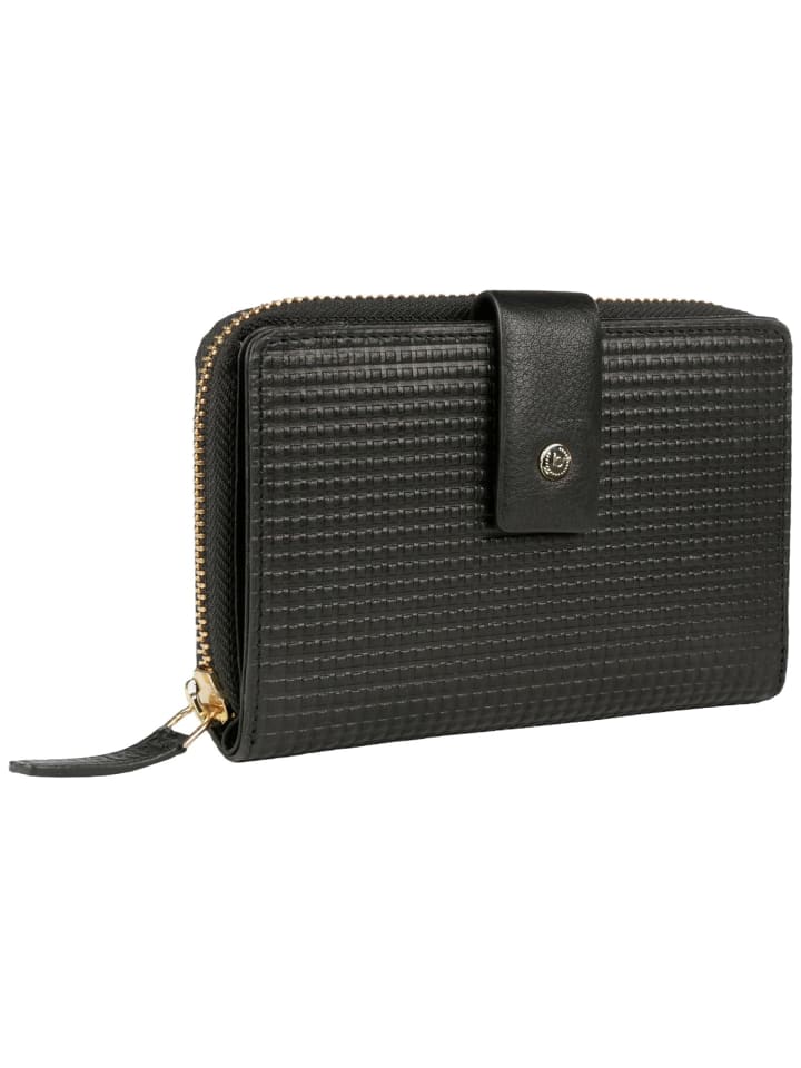 Geldbörse Noemi Ladies Zip Wallet M in Black