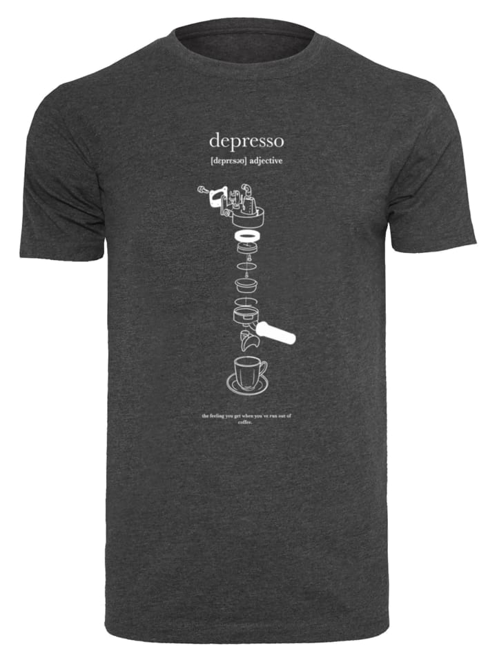 T-Shirt in charcoal