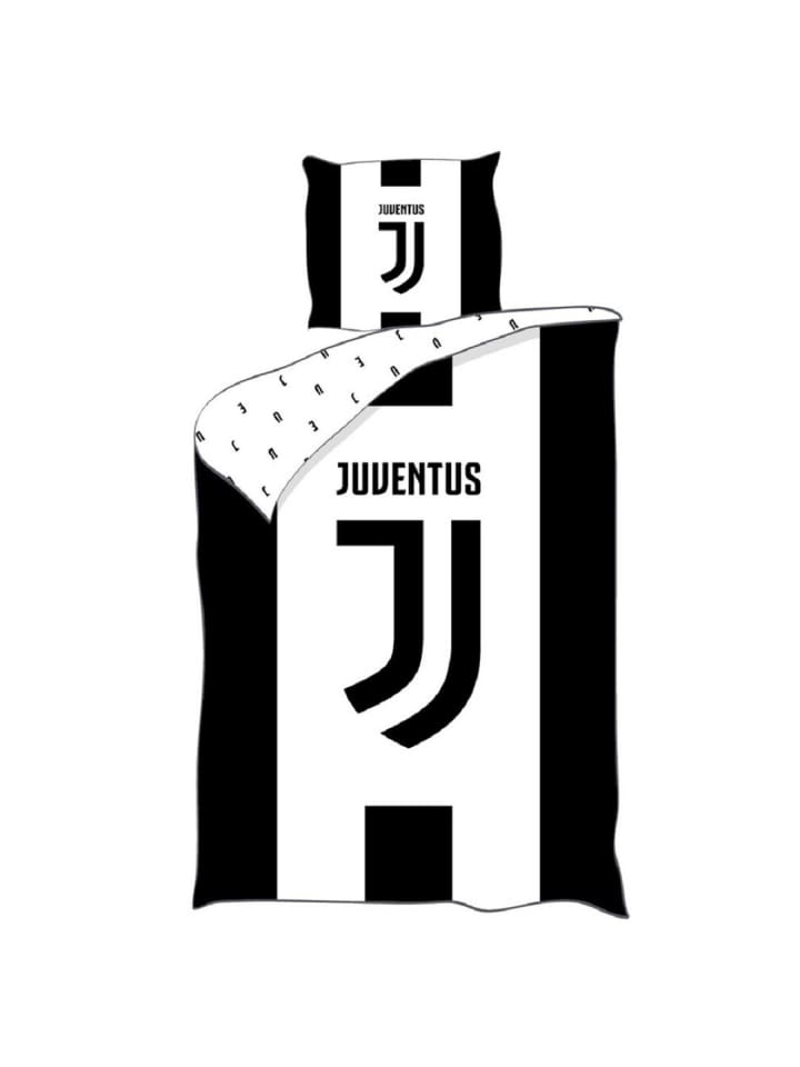 Juventus Bettwäsche-Set 140x200 cm + 65x65 cm 100% Baumwolle in Mehrfarbig