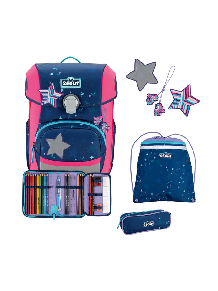 Neo Schulranzen-Set 4-teilig Pretty Star