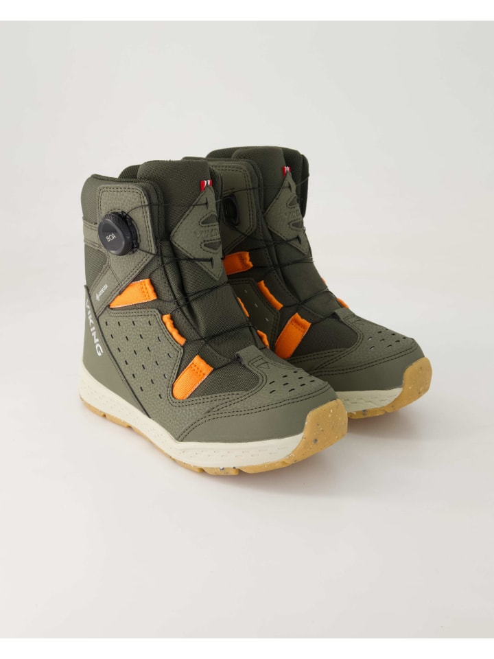 Winterstiefel in Grün