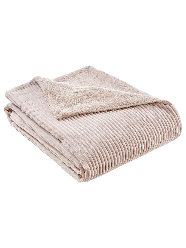 Butlers Decke LORD OF CORD in Beige