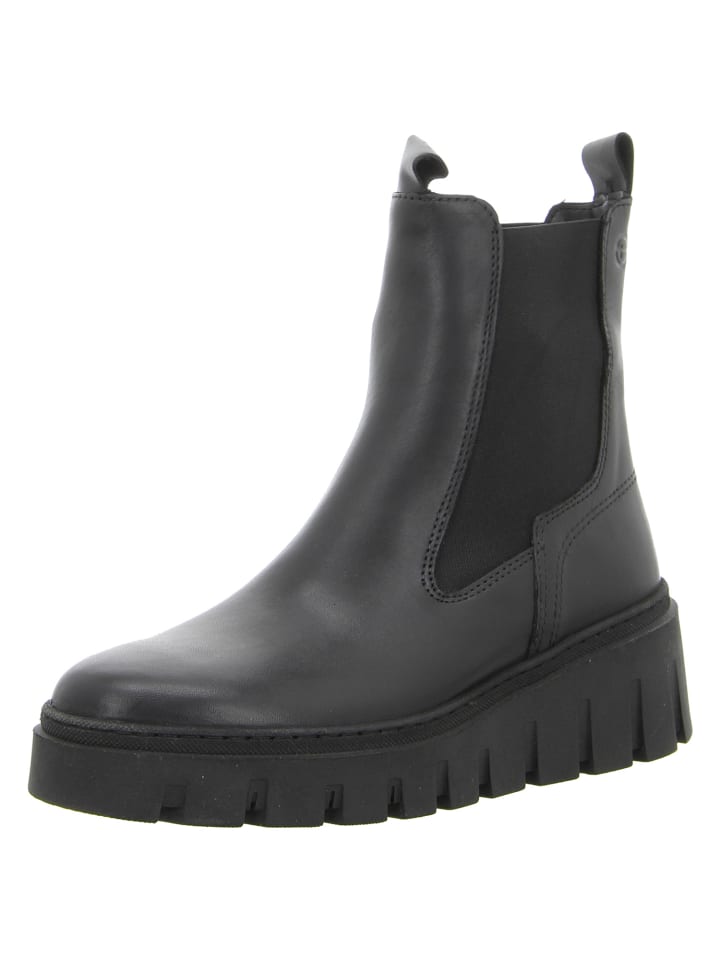 Stiefelette in schwarz