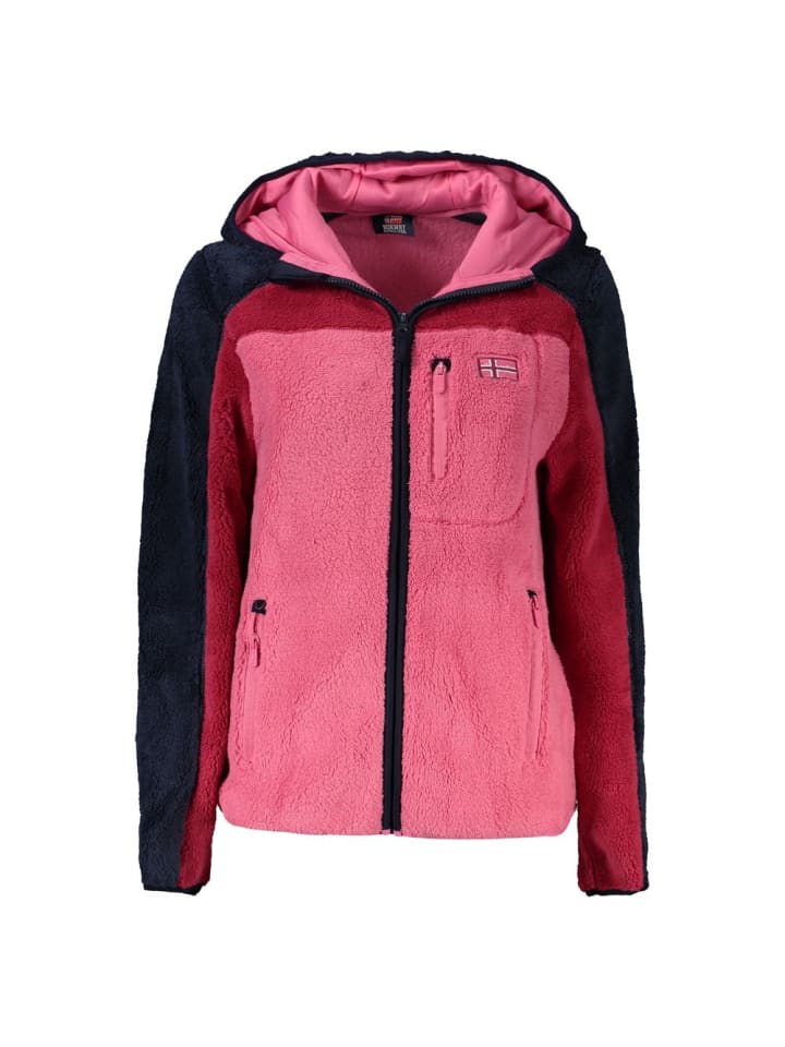 Rosa Damen Jacke aus Polyester
