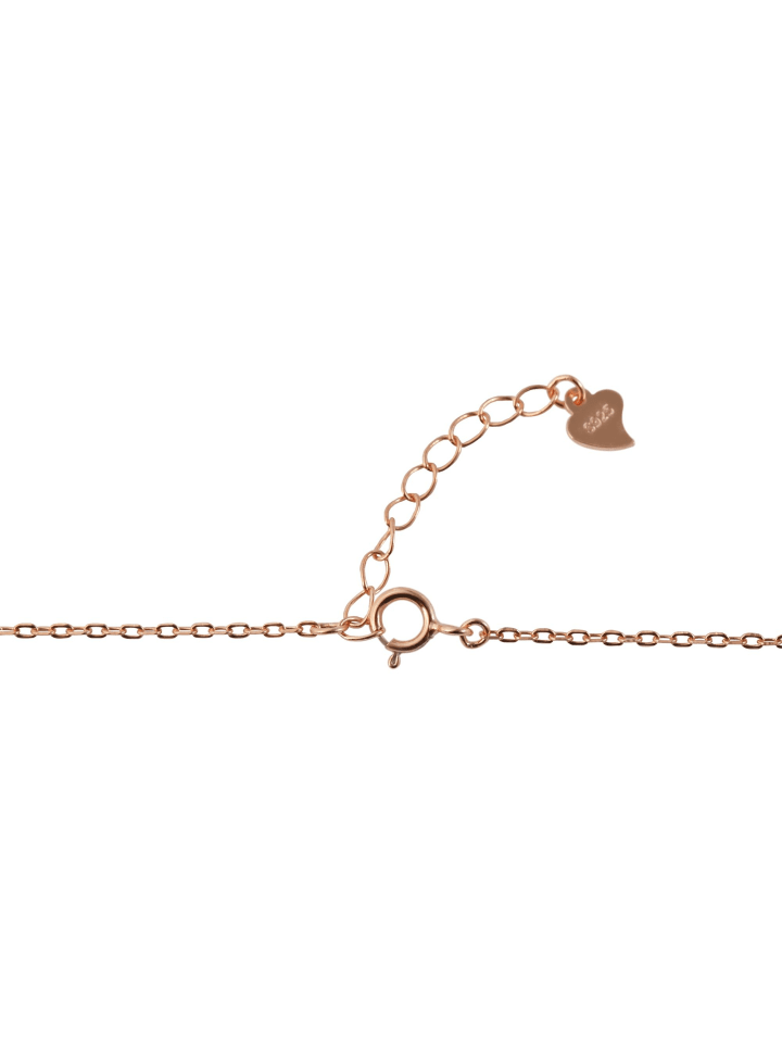 Damen Halskette mit Anhänger – Unendlichkeitszeichen aus 925 Silber in gold