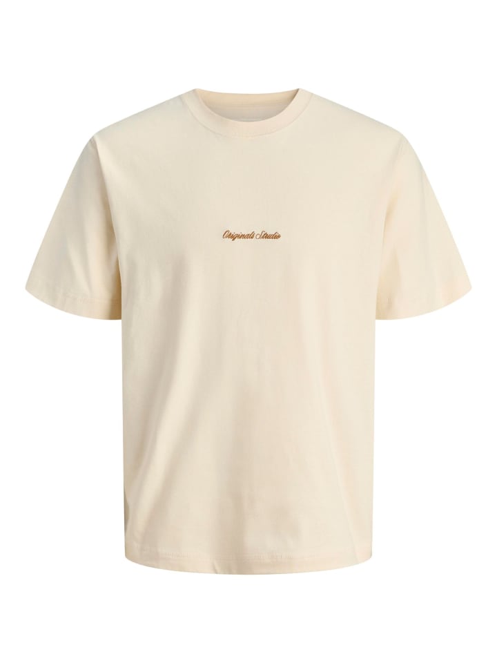 T-shirt in Antique White