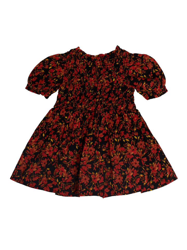 Kurzes Kleid in Multicolored