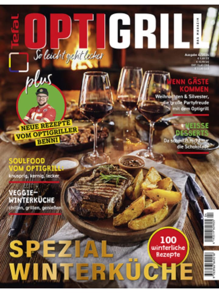 Buch - Tefal OptiGrill Magazin - Spezial Winterküche Weihnachten
