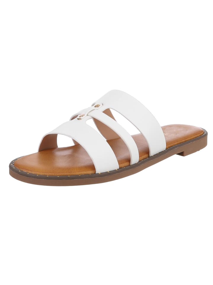 Sandale & Sandalette in Weiß