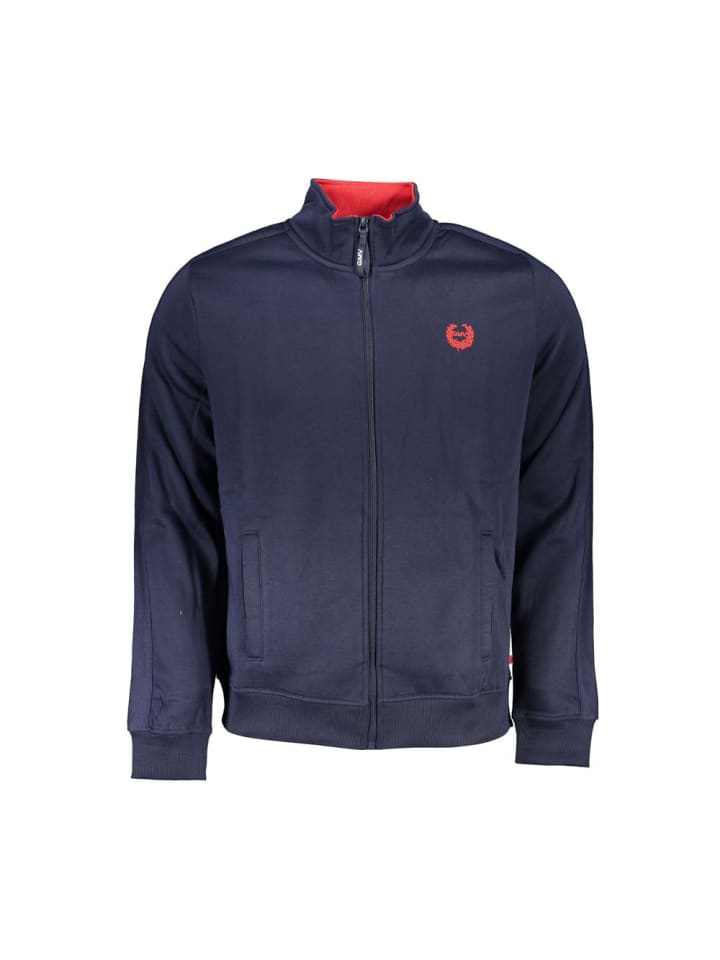 Blau Polyester Herren Sweatshirt
