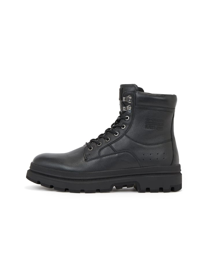 Arron High Leather Stiefel black
