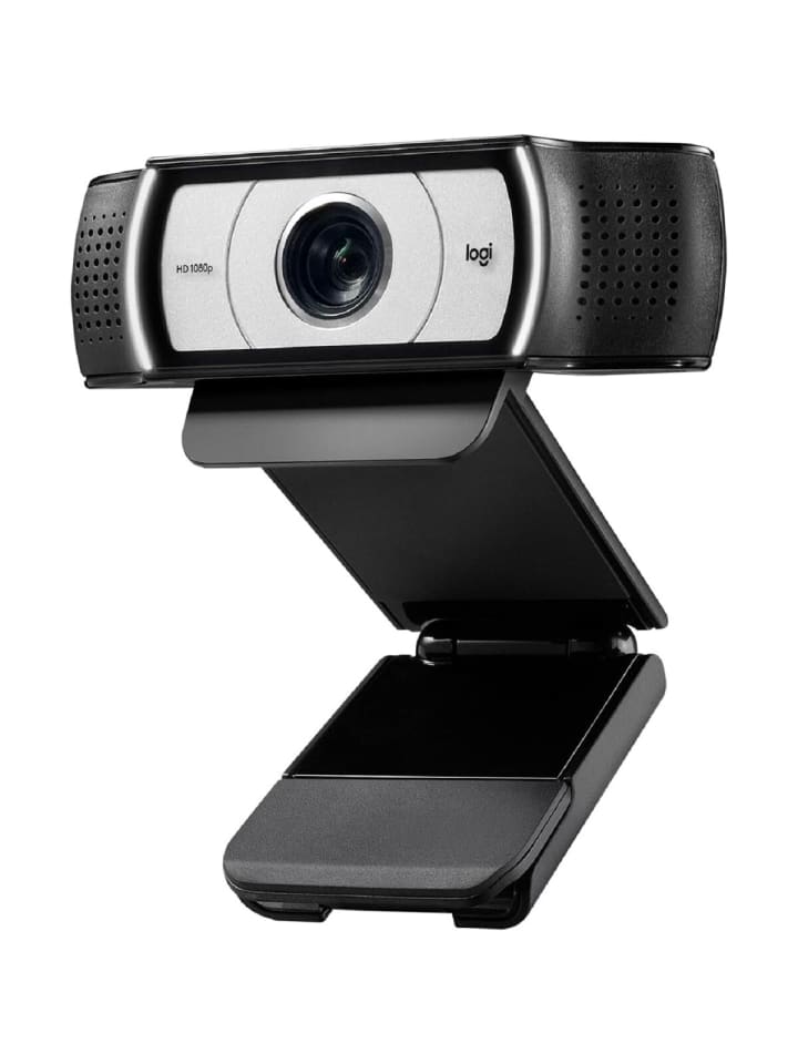 Webcam C930e für gestochen scharfe Full HD 1080p Videokonferenzen in Schwarz