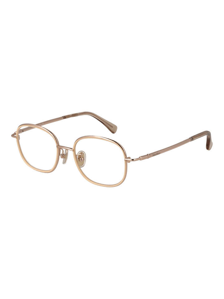 Damen Optische Fassungen Rund Roségold