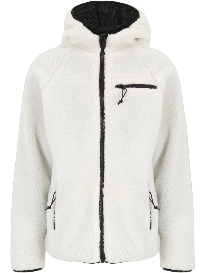 Fleece Jacket in white