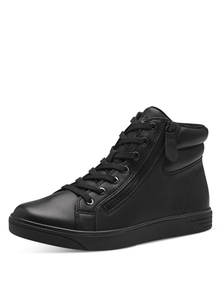 Sneaker High in Schwarz