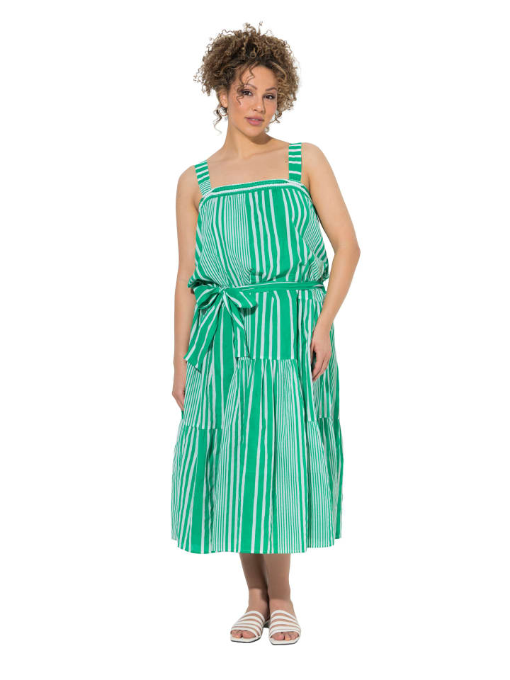 Midikleid in grasgrün