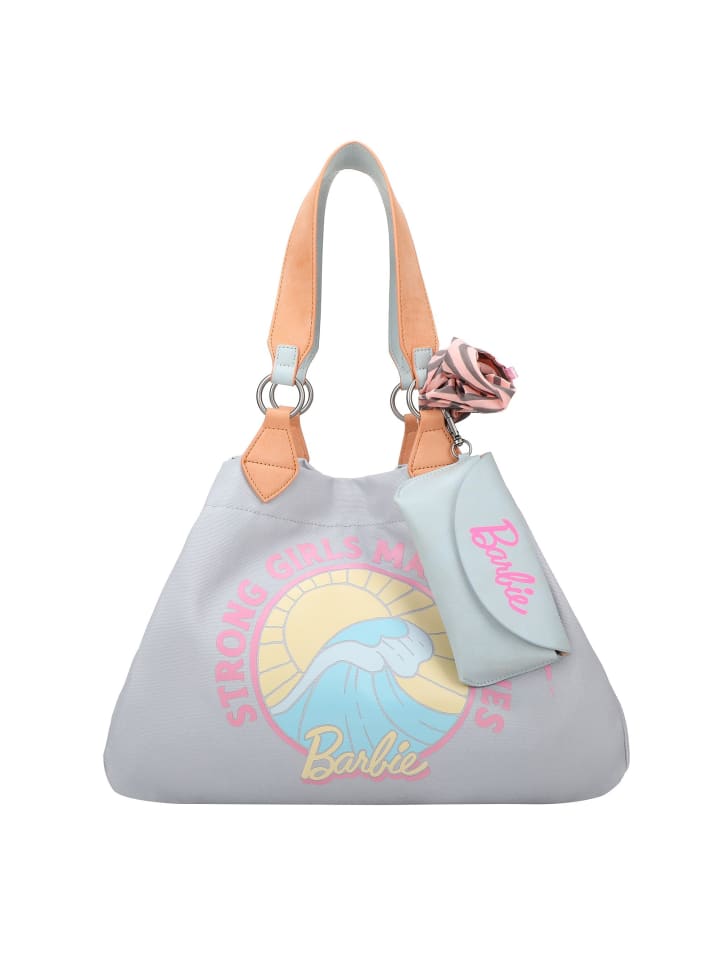Big Wave Limited Barbie Izzy Medium Shopper Tasche 42 cm light blue wave
