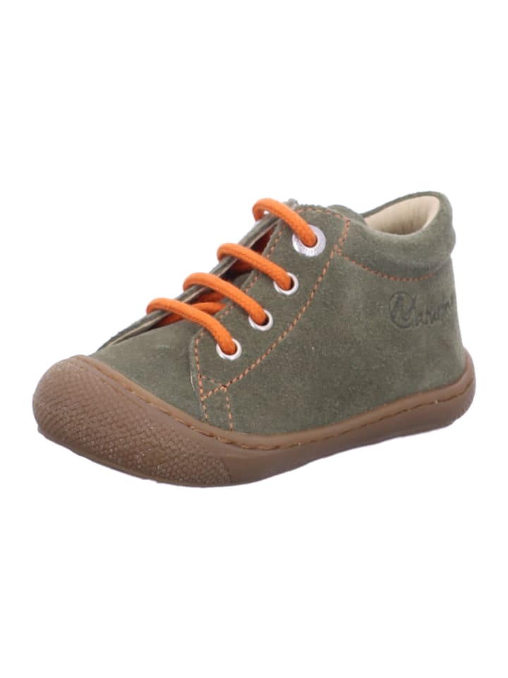 Halbschuhe Kinder NATURINO COCOON in Grün