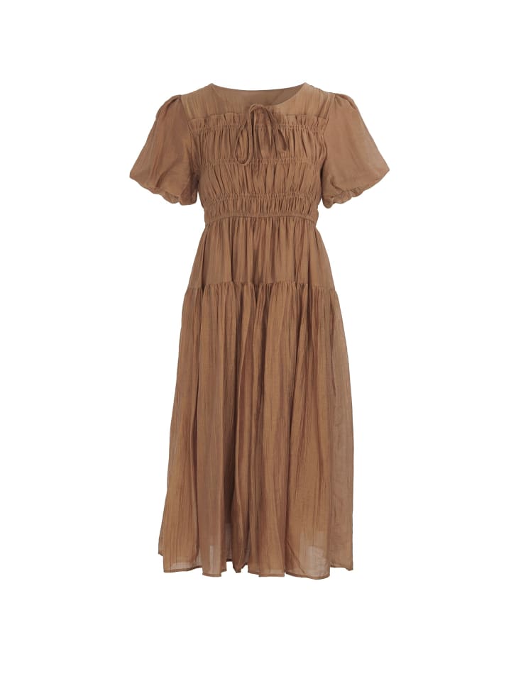 Women Dress in Brown