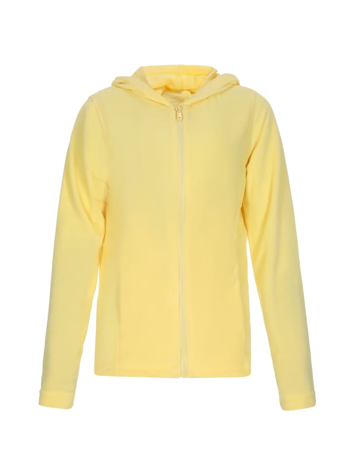 Damen Fleecejacke in Hellgelb