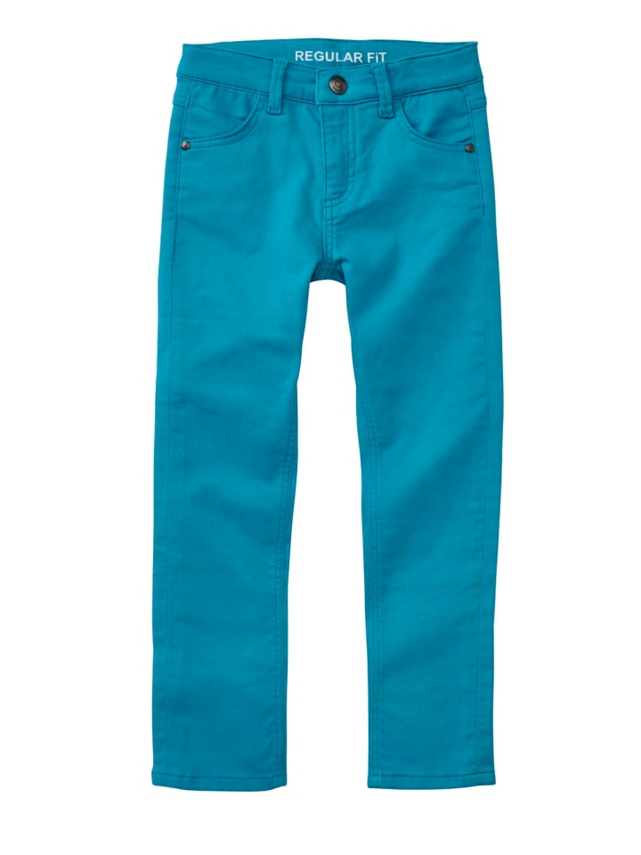 Stretch Twillhose in grün