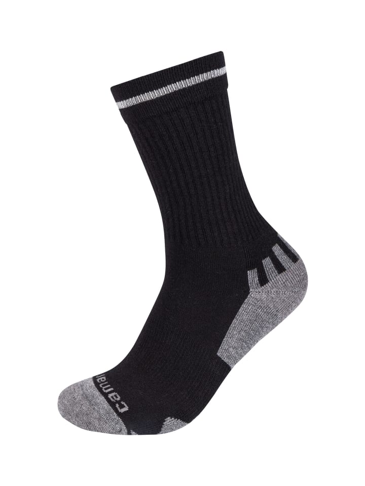 Socken performance merino wool reflective 1er Pack black