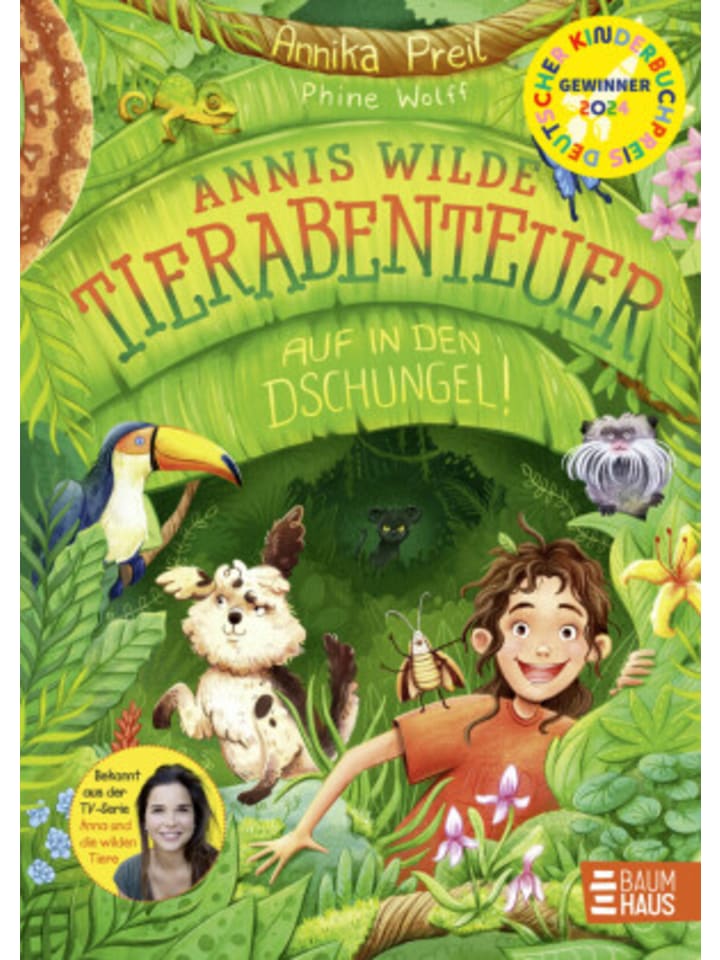Buch - Annis wilde Tierabenteuer - Auf in den Dschungel!